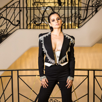 Kangana Is Dressed To Kill In A Black Pant Suit